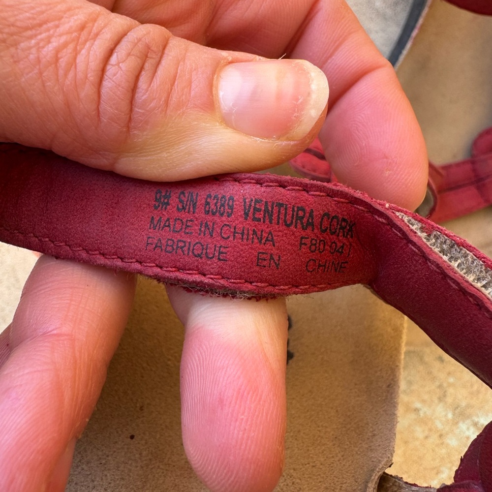 Red Teva - Women's Sandals - Picture 4 of 6
